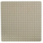 MSV QUADRO Premium protišmyková podložka do sprchy béžová / SBS kaučuk / 54 x 54 cm