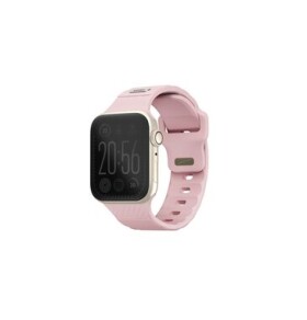 UNIQ Stride FKM remienok pre Apple Watch 42 41 40 mm - PALE PINK (ružová) (8886463688533)