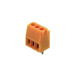 Weidmüller 1667770000 skrutkovacia svorka 1.5 mm² Pólov 3 oranžová 100 ks; 1667770000
