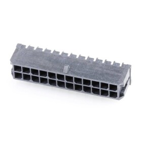 Molex vstavaná pinová lišta (štandardná) Počet pólov 24 Raster (rozteč): 3.00 mm 430452422 1 ks Tray; 430452422