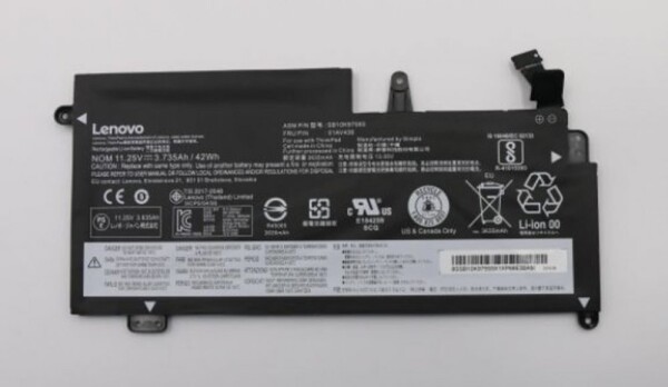 Lenovo Battery 3c 42Wh LiIon SMP