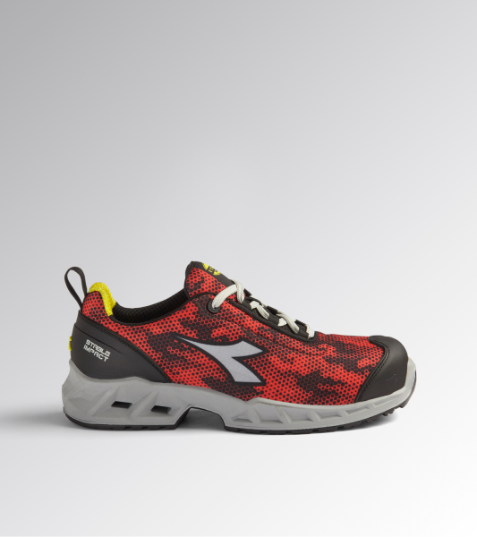 Bezpečnostná obuv Diadora SHARK SI LOW S1PS FO SR SC ESD Veľkosť topánky: 44, Červená
