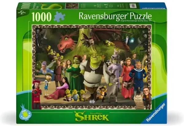 Ravensburger Puzzle Shrek: Nestarnúca klasika