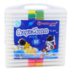 Mamido Súprava akrylových popisovačov 60 ks