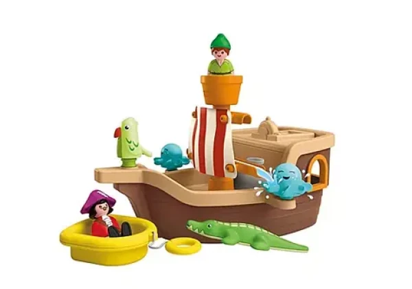 Playmobil® JUNIOR Disney AQUA 71769 Pirátska loď Petra Pana