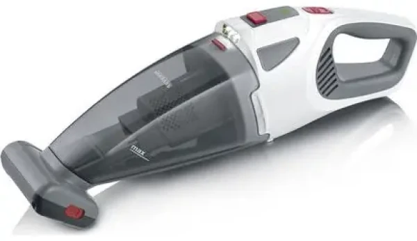 Severin HV 7146 biela / Aku ručný vysávač / 120W / 0.65 l / 30 min prevádzka (HV 7146)