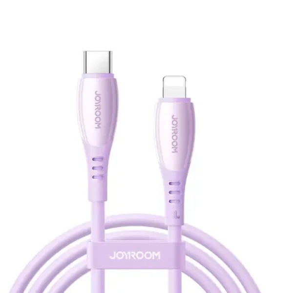 Joyroom S-A59 Vibrant Series Nabíjací kábel USB-C (M) - Lightning (M) 30W 1.2m fialová (6956116764876)