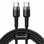 Baseus CATKLF-ALG1 kábel USB-C 2m čierna / 100W / 20V / 5A (CATKLF-ALG1)