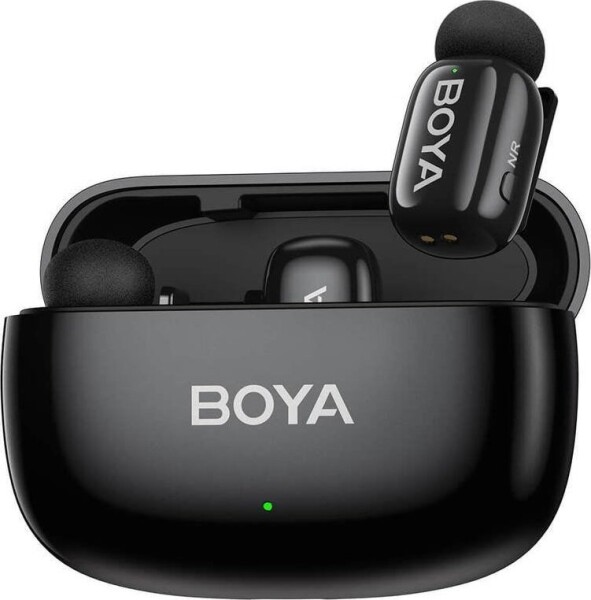 Boya Boya Mini-14 Ultracompact 2.4GHz Wireless Microphone System with USB-C plug(Black)