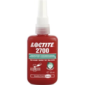 LOCTITE® 2700 1299454 upevňovacie skrutky Pevnosť: vysoký 50 ml; 1299454