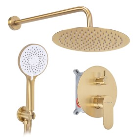 REA - Podomietková sprchová sada Drop Brush Copper + BOX REA-P9671