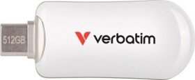 Verbatim Pendrive Plectra 512GB USB-C Biely/white 30231