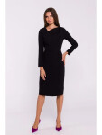 Dámske šaty S376 Black - Stylove XL černá