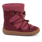 Dievčenské zimné barefoot topánky TEX TRACK WOOL Bordeaux+ G3160251-7 - 35