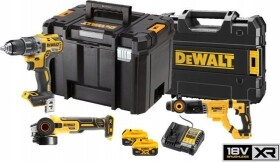 Dewalt 18v xr Sada combo dcd791;dcg405, dch263;2 aku 5ah, ład.