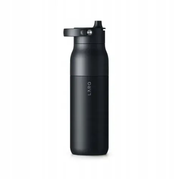LARQ PureVis 2 1000ml Obsidian black / nerezová samočistiaca fľaša na pitie / UV sterilizácia (BWOB100A)