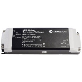 Deko Light BASIC, CV, Q8H-12-40W LED driver konštantné napätie 40 W 0 mA - 3.3 A 12 V; 862162