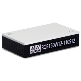 MEAN WELL RQB150W12-110S24 DC / DC menič napätia 24 V 6.25 A 150 W Počet výstupov: 1 x; RQB150W12-110S24