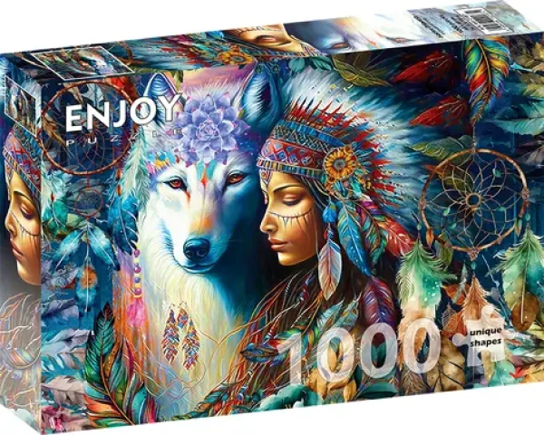 ENJOY Puzzle Domorodá princezná