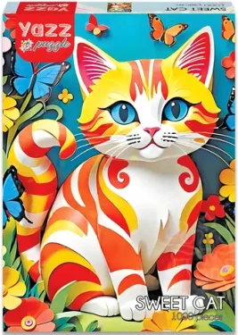 YAZZ Puzzle Roztomilá mačička
