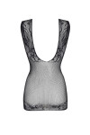 Dámska erotická košieľka Brenda - BEAUTY NIGHT FASHION černá S/L