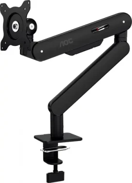 AOC AM400B čierna / Stolné rameno monitora / 17"-34" / VESA 75×75-100×100 / max. 9 kg (AM400B)