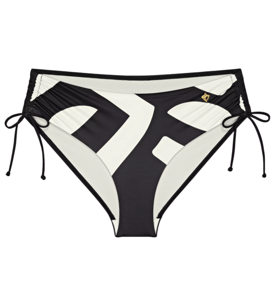 Dámske letné plavky Allure Midi X - WHITE - čiernobiele M016 - TRIUMPH WHITE 38
