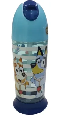 STOR Fľaša na pitie Bluey 280 ml / Fľaša na pitie / Slamka / Bez BPA (50635)