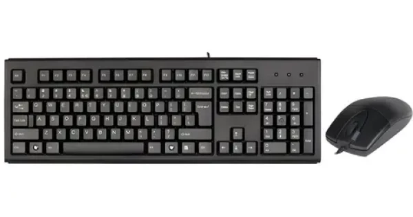 A4Tech KM-72620D čierna / Set klávesnice a myši / Drôtový / USB / QWERTY (A4TKLA43774)