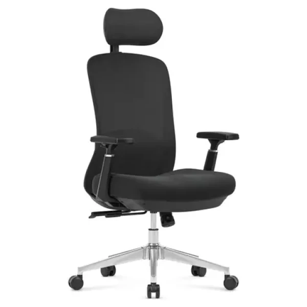 Masážne kreslo Mark Adler Leadpro 6.0 čierne / Kancelárske kreslo / nosnosť 130 kg (5900415031536)