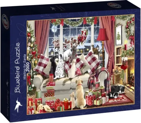 BlueBird Puzzle Čakanie na Santu