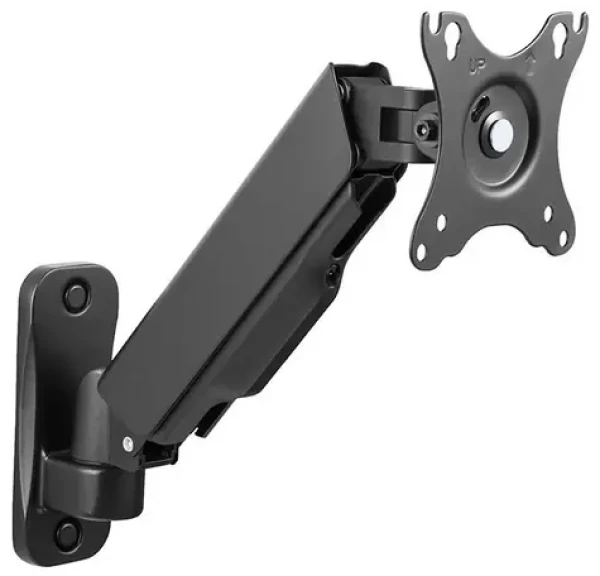 Neomounts WL70-440BL11 čierna / Držiak displeja na stenu / 17-32" / sklopný / rotácia / 2 čapy / VESA 100x100 / nosn. 9kg (WL70-440BL11)