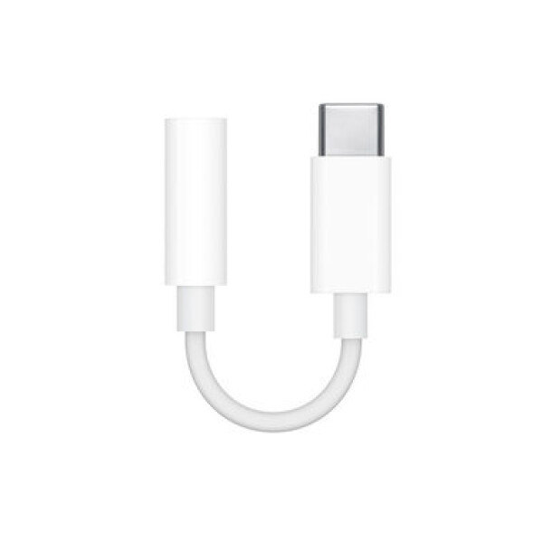 Apple USB-C to Jack 3.5mm biela (MU7E2ZM/A)