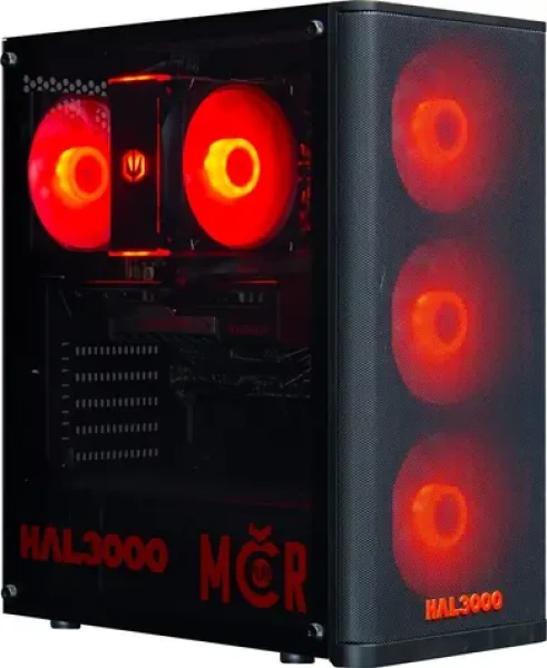 HAL3000 MČR Finale Elite čierna / AMD RYZEN 7 7700 3.8GHz / 32GB / RX 9060 XT 16GB / 1TB SSD / Wi-Fi / W11H (PCHS2736)