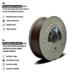 PLA filament Extrafill čokoládovo hnedý 1,75 mm 1 kg Fillamentum