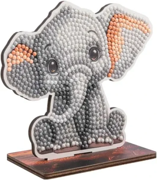 CRYSTAL ART Diamantové maľovanie Safari: Slon