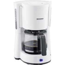 Severin Type kávovar biela Pripraví šálok naraz=10 sklenená kanvica, s funkciou filtrovania kávy; KA 4816