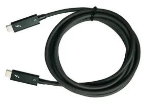 QNAP CAB-TBT315M-40G / Kábel Thunderbolt 3 / 40 Gbit/s / 1,5 m / čierny (CAB-TBT315M-40G)
