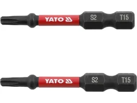 YATO Rázový bit 1/4" T15 / Bit rázový / T15 / 50 mm / 2 ks