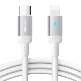 Joyroom S-CL020A10 Nabíjací kábel USB-C (M) - Lightning (M) 20W 2m biela (S-CL020A10 2m LW)