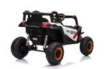 Mamido Mamido Elektrické autíčko Buggy Madman biele | UTV-MX 4x4 | EVA kolesá | 12V 10Ah | EKO koža