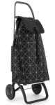 Rolser I-Max Star 2 čierno-biela / Nákupná taška na kolieskach / 2 kolieska / objem 43 l / nosnosť 50 kg
