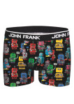 Pánske boxerky John Frank JFBD285 černá