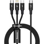 Baseus Rapid 3v1 Lightning, USB-C 1,5m