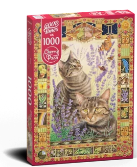 Cherry PAZZI Puzzle Mačky