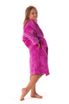 Detský župan Siena s kapucňou 9156 pink pearl - Vestis dětské č.140