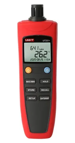 UNI-T UT331+ / Merač teploty a vlhkosti / -20 až 70 °C / 0-99,9 % RH / USB (UT331+)