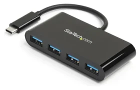 StarTech HB30C4A / USB Hub / USB-C / 4X USB-A / USB 3.1 Gen 1 (HB30C4AB)