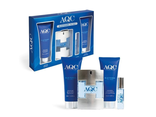 AQC Fragrances - BLUE POWER MEN SET