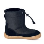 Dievčenské zimné barefoot topánky PRO-tex HEIKO BLACK - 25